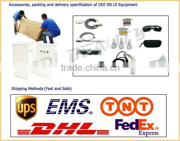 Multi-functional beauty apparatus shr lazer e light ipl rf system