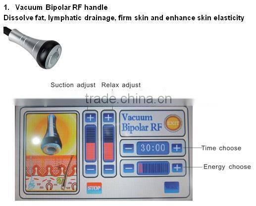 cavitation, vaccum & biolar RF, RF body/ face, laser lipolisis KIM8 Slimming laser system