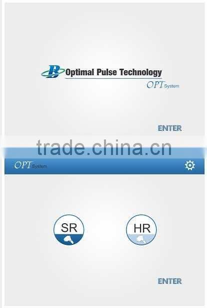 New design in 2016 hair removal ipl+rf e light system broadlaser Tender skin from china
