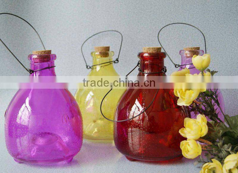 high quality colored glass wasp catcher