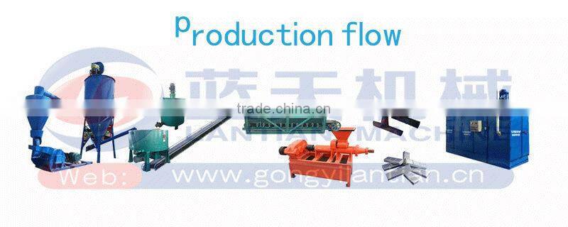 Lantian plant hot sale charcoal bars briquette machine coal rod making extruder machine