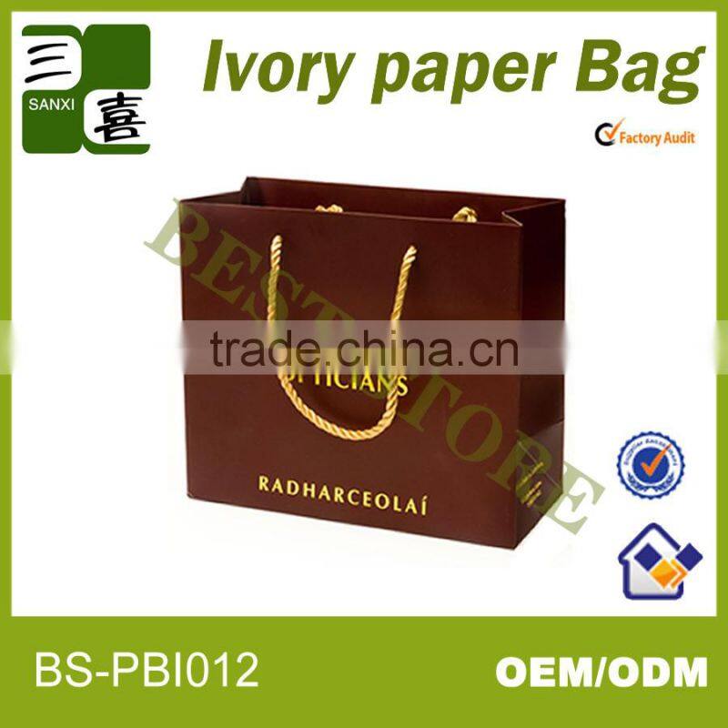 different types of paper bag for you choose,coated paper.art paper or kraft paper