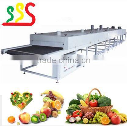 steamed stepless speed fruit and vegetable drying machine in whole processing line with high quality