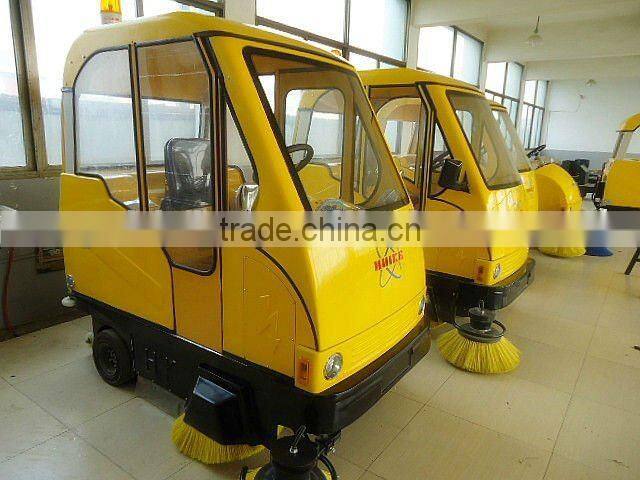 HK-1250C electric motor recycling opening trash cans power sweeper