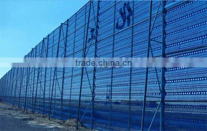 wind proofing fence/Winds or Dust Nets(perforated metal mesh manufacturing)