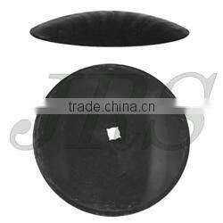 Plain harrow disc with hexagon hole with carbon steel