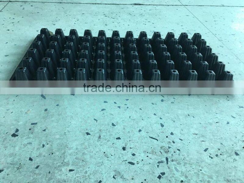 #014 black plastic seedling trays/High Quality black plastic seedling trays