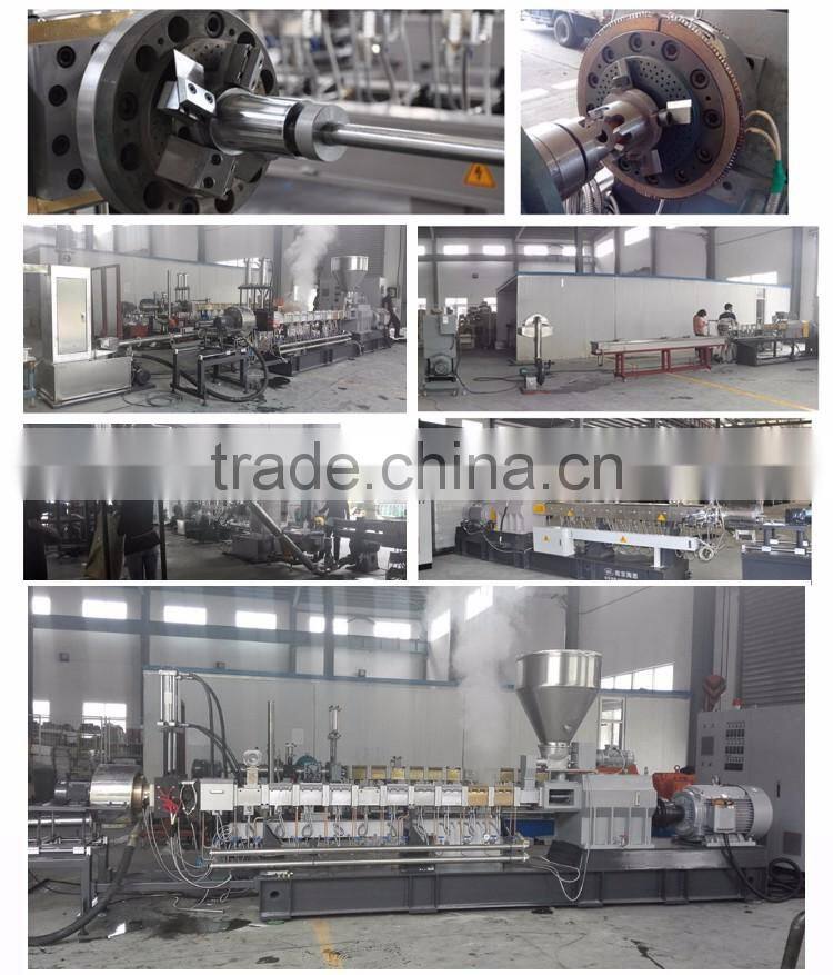 Mini Granulator Twin Screw Extruder Machine Plastic Production Line