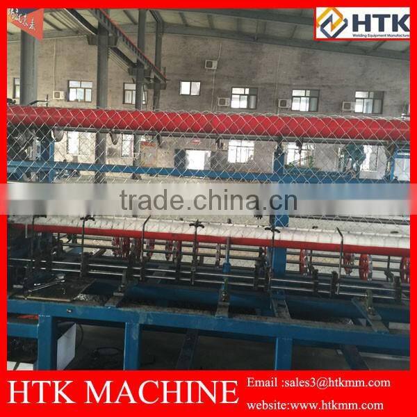 HTK GHJ-300 Automatic PLC Control Chain Link Fence Machine Factory
