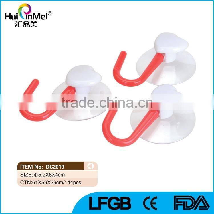 Home Bathroom Use Wall Plastic Vacuum Suction Cup
