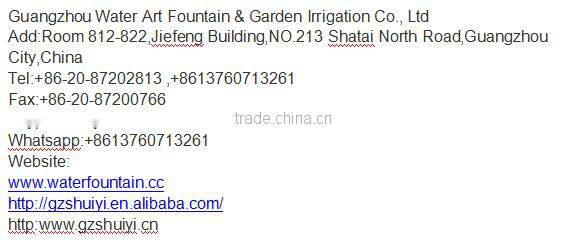 Adjustable Serac nozzle DN50 for colorful music fountain