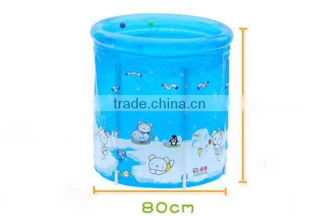 household blue baby swimming pool