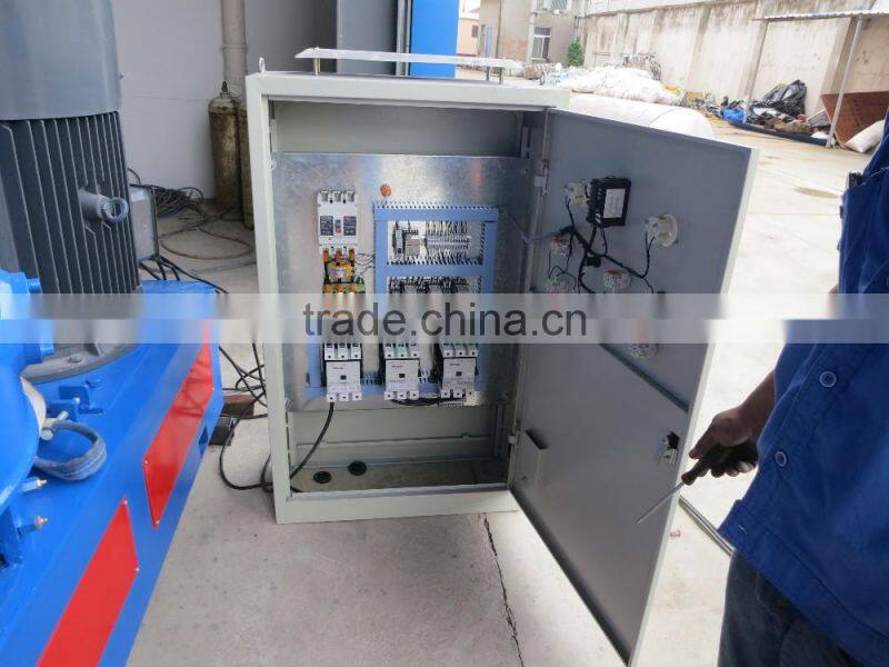 Recycling Plastic Film Agglomerator Agglomerate / LDPE HDPE Film Densifier