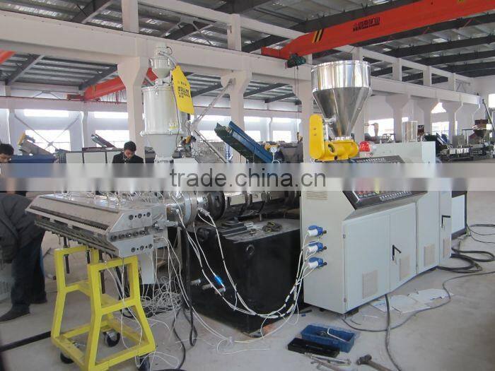 PVC ASA wave sheet roof tile machine line