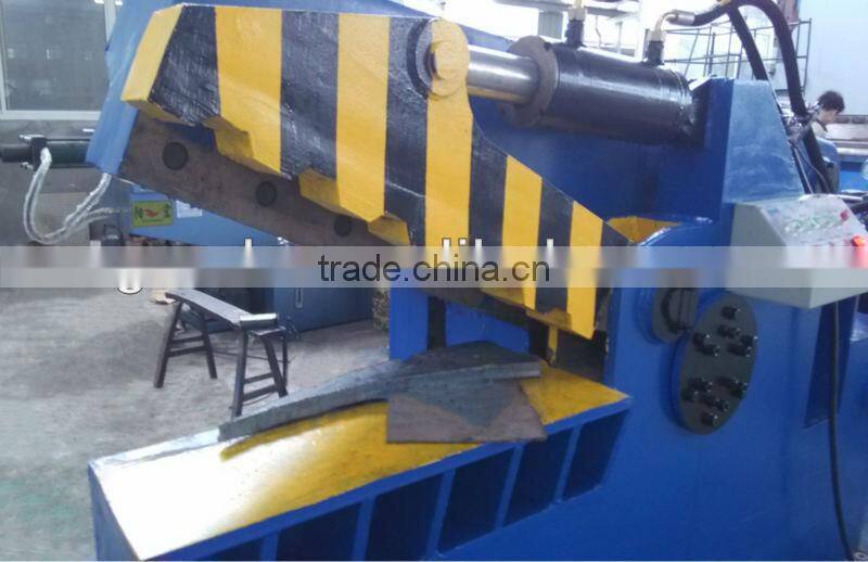 CE Qualified Automatic Mobile Hydraulic Scrap Steel Shear Machine