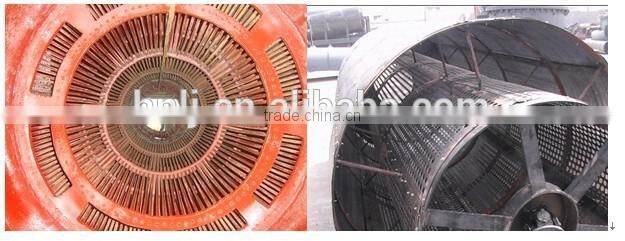 Alluvial gold ore trommel screen