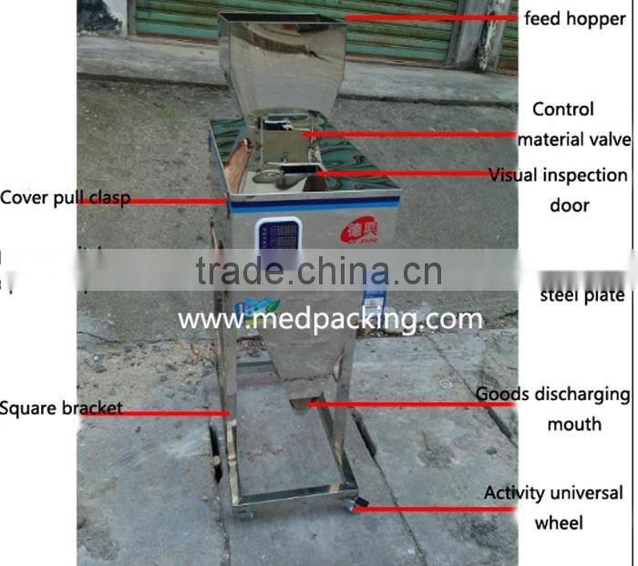 Semi- automatic granule filling machine