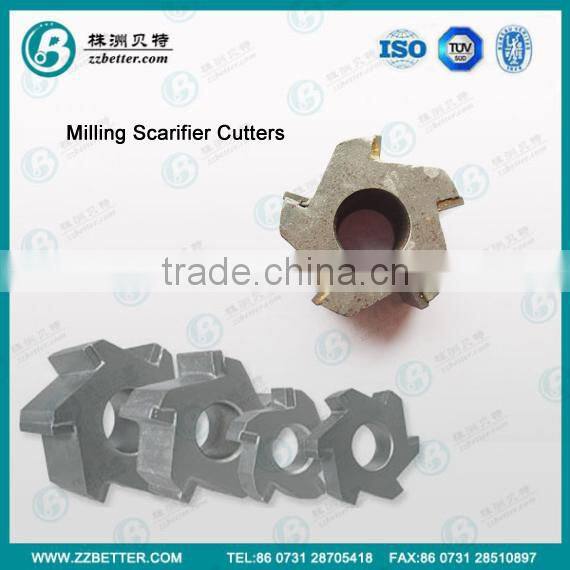 Scarifying Milling Cutters utilized for waterproofing membrane removal