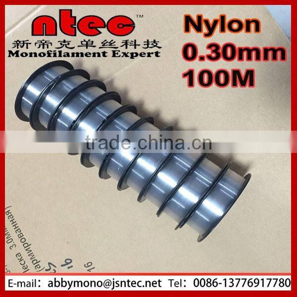 0.30mm 100M Nylon fishing line high strength