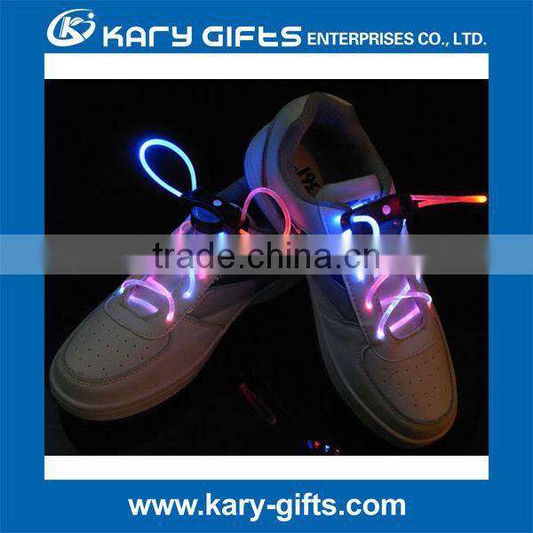 party glowing multi color changing led light up shoelaces