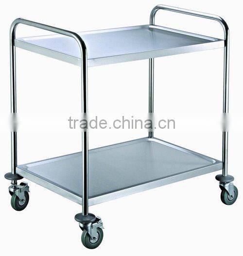 Four-layers Stainless Steel Hot Pot Cart