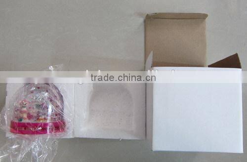 2015 newest elephant plastic snow globe for christmas