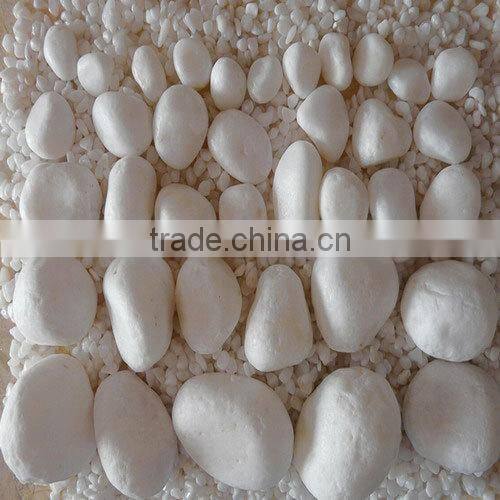 Tumbled White Marble Pebble,white marble pebbles