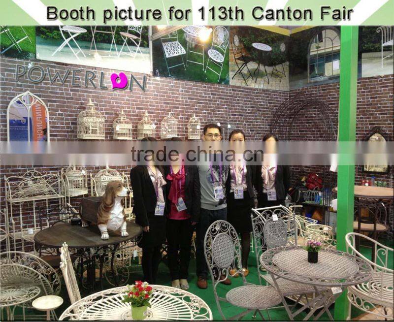 Vintage Round Decorative Iron bird cage candle holder