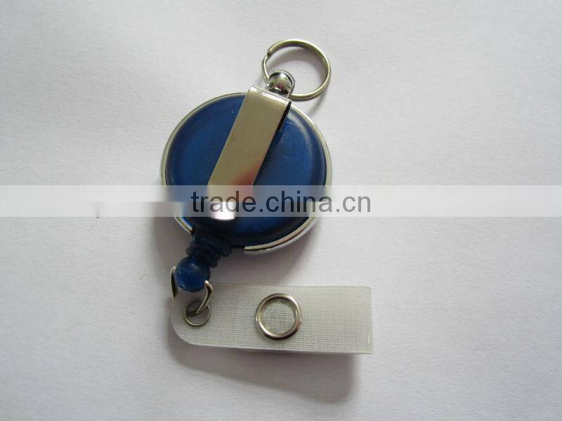 Plastic Badge Reel Keychains