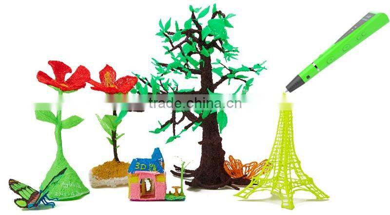 New 3d printer pen 3d doodle pen for abs pla filament printing 3D Creative Pen Printing