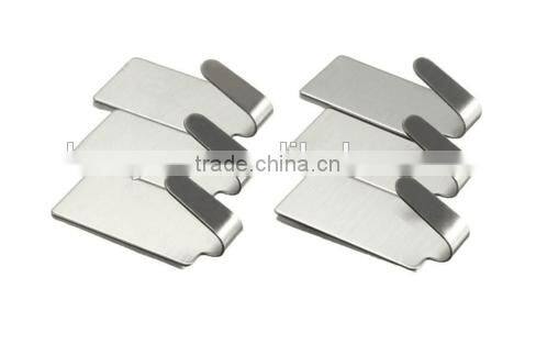 4 Pieces Small Stainless Steel Adhesive Hook For Clothes,Towel