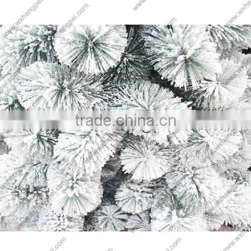 High-grade pine tree Mega snow flocking Christmas tree location special dress tree
