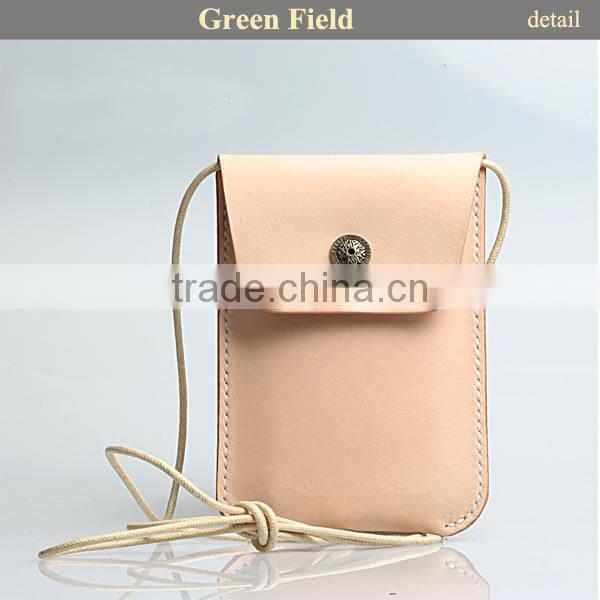 Cross body leather pouch, cell phone cross body leather pouch