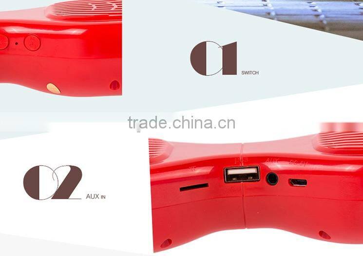 Popular Creative Scooter Shape Bluetooth Speaker, Portable Hoverboard TF Card Supported Bluetooth Speaker
