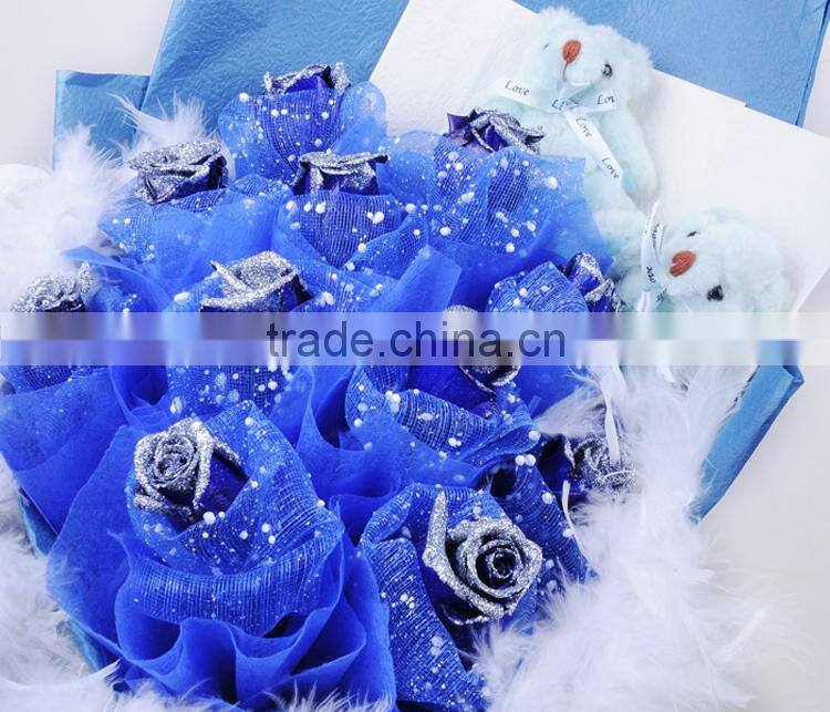 Bouquet flowers packaging materials suppliers