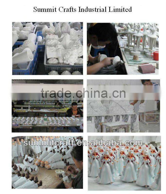 Mini resin skull head