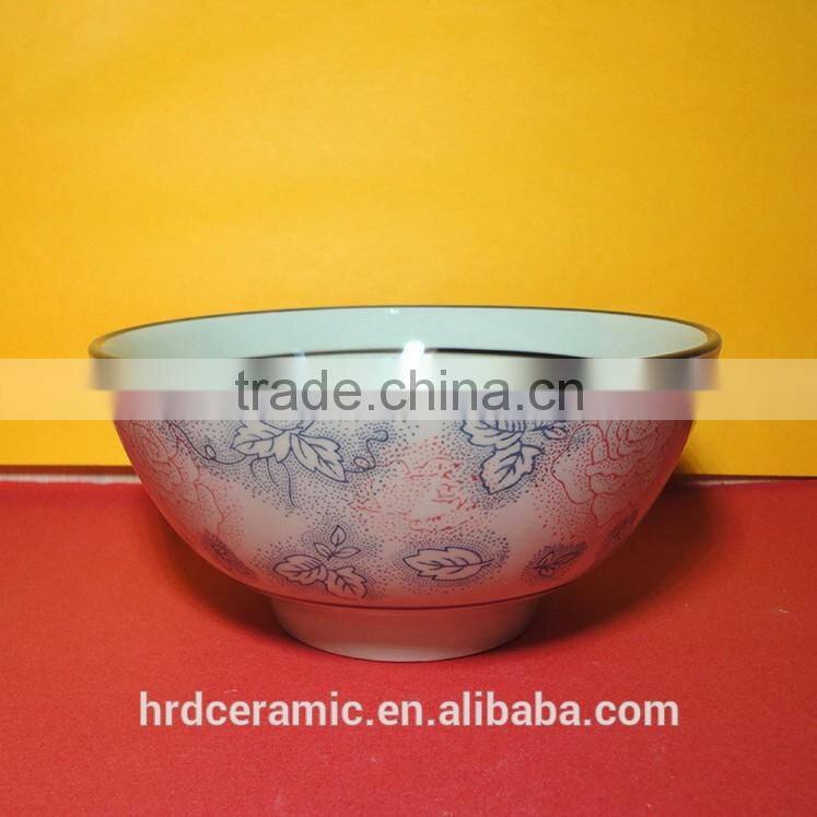 New Design kitchen ware set heat-resistant clear unique salad bowls