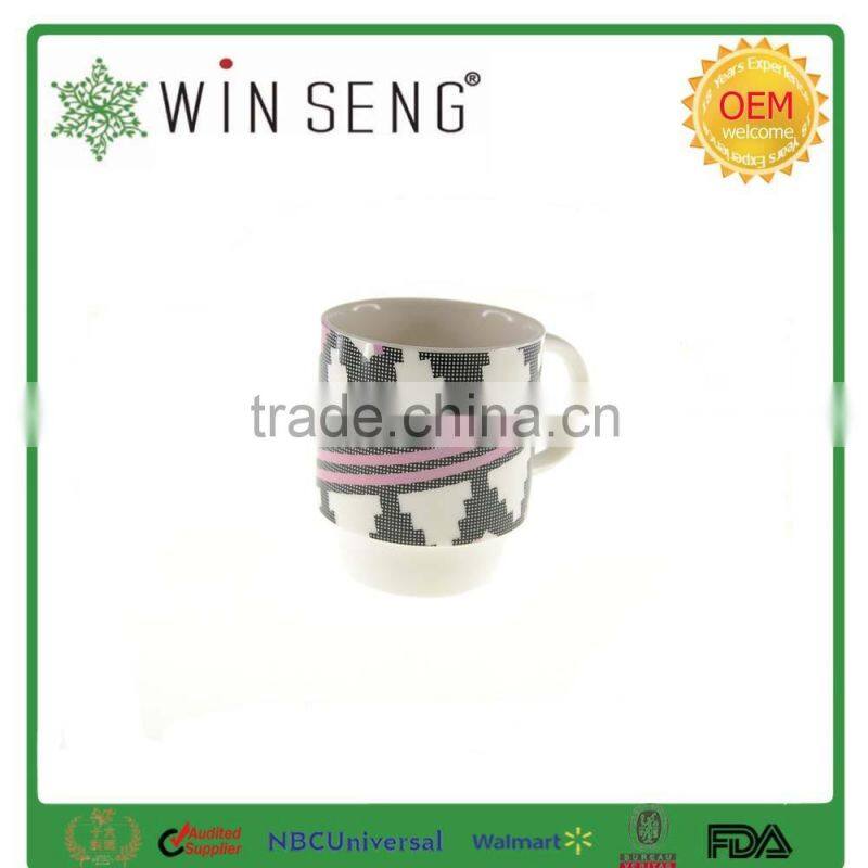 Ceramic mugs for gifts or dinnerware