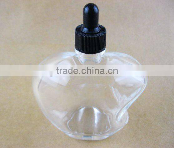 china supplier apple shaped nail polish bottle