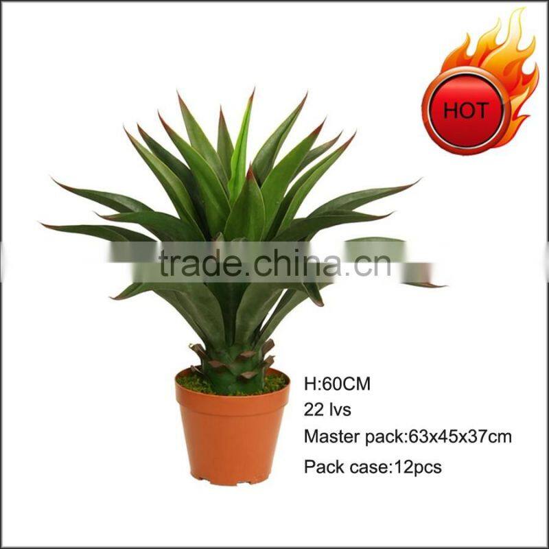 Hot sale 2ft tall artificial agave plant