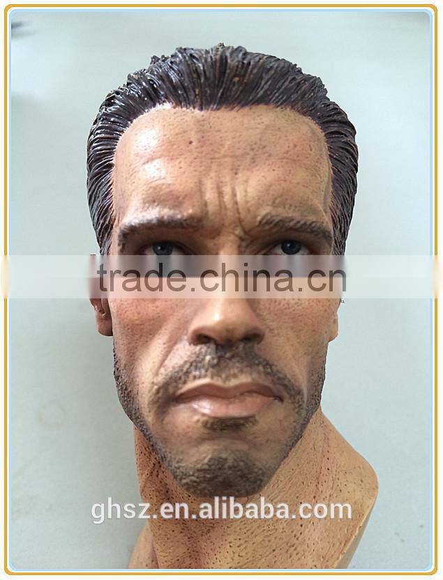 Guo hao custom Schwarzenegger resin abstract sculpture