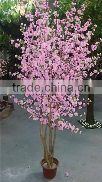 Artificial Cherry Flower Tree artificial tree Silk cherry Branch Home Decoration faux cherry blossom