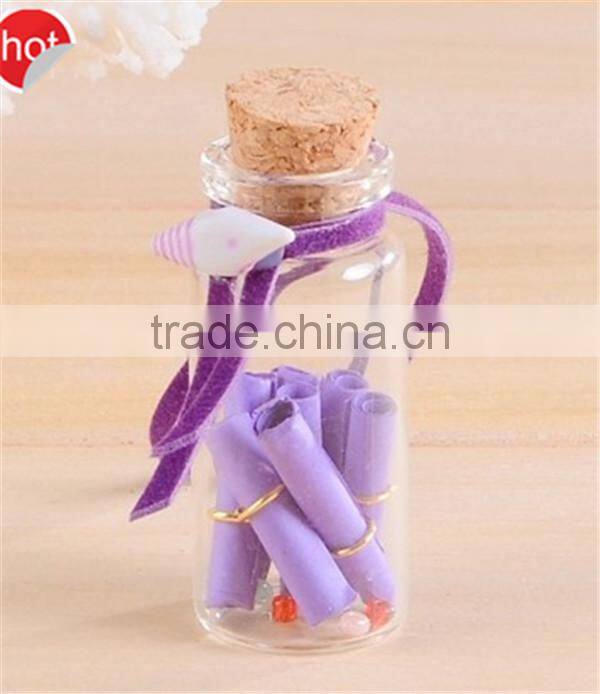 small clear glass vase factory supplier