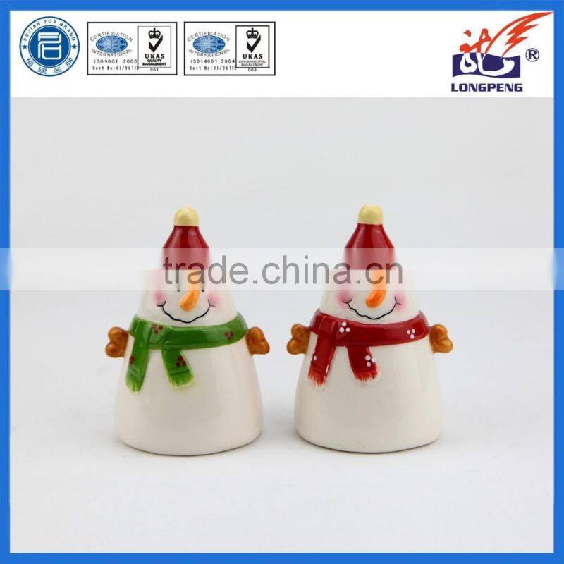 Snowman Salt and Pepper Shakers Christmas Salt and Pepper Winter Salt and Pepper