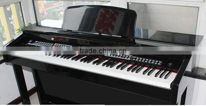 LCD lamp 88-Key console digital piano
