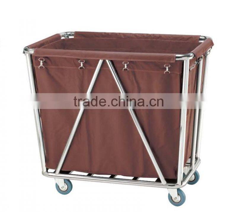 Hotel linen cart laundry cart