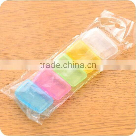 wholesale 5 pcs plastic colorful toothbrush head cover travel toothbrush case toothbrush cap