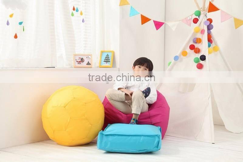 2016 new colorful cartoon children safe lazy bean bag kids sofa nursery school indoor playground 2016 new kid furniture toy