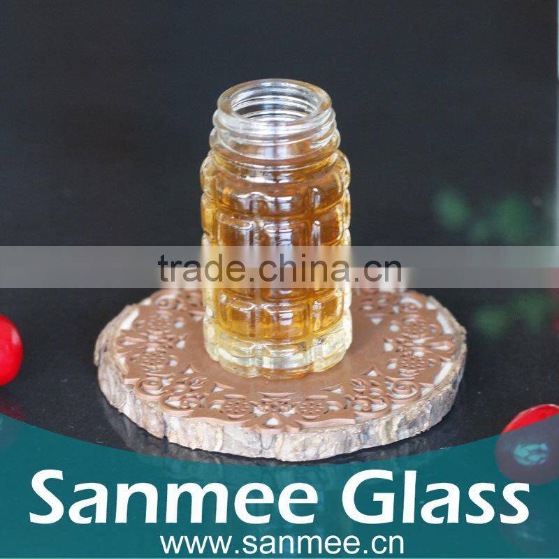 Supplies Bottle Glass 55ml Transparent Glass Bottle For Perfume
