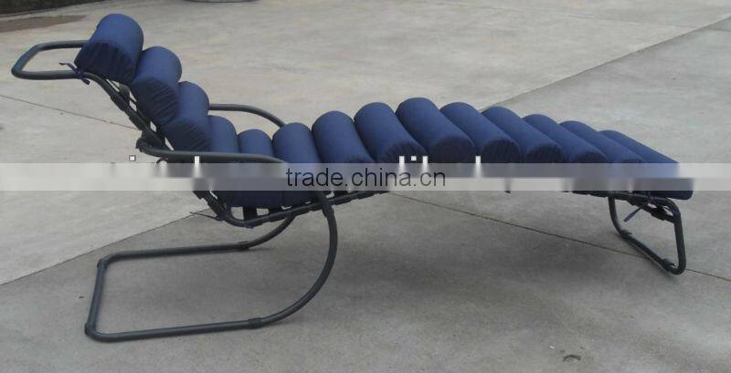 PVC Coated Fabric Outdoor Adjustable Lounge Chair EK2023